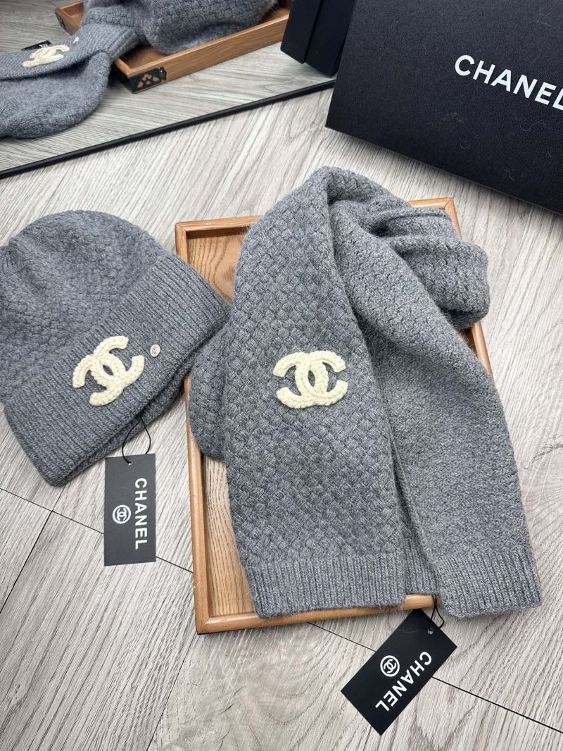 Chanel Caps Scarfs